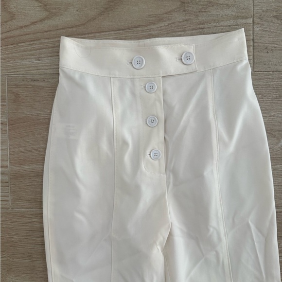 Proenza Schouler Virgin Wool Wide Leg Pants - Picture 3 of 5